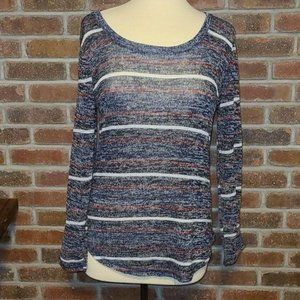 Women's Multicolor Striped Sweater